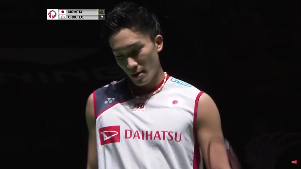 泰国队鏖战印度队，桃田贤斗高光表现